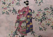 画像をギャラリービューアに読み込む, Women&#39;s Happi Coat: Kimono Robe - Lovely &quot;Maiko&quot; Pink
