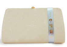 將圖片載入圖庫檢視器 Women&#39;s Zori sandles and Bag set, Gold Cloisonne and  Flower-shaped family crest pattern, Formal Free size
