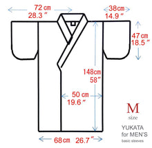 將圖片載入圖庫檢視器 Men&#39;s Easy Yukata / Kimono Robe : Japanese Traditional Clothes - Robe Rook

