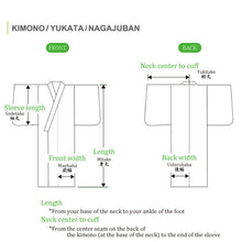 Load image into Gallery viewer, Women&#39;s Washable Hitoe Kimono Coodinate Set of 4 Items -Black Kimono and Beige Obi Belt-
