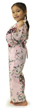 將圖片載入圖庫檢視器 Girl&#39;s Easy Yukata / Kimono Robe : Japanese Traditional Clothes - Lovely &quot;Maiko&quot; Pink
