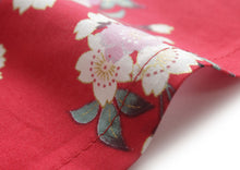 將圖片載入圖庫檢視器 Girl&#39;s Easy Yukata / Kimono Robe : Japanese Traditional Clothes - Lovely &quot;Maiko&quot; Red
