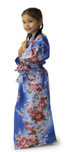 將圖片載入圖庫檢視器 Girl&#39;s Easy Yukata / Kimono Robe : Japanese Traditional Clothes - Dolls in Color Gradation Blue
