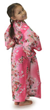 画像をギャラリービューアに読み込む, Girl&#39;s Easy Yukata / Kimono Robe : Japanese Traditional Clothes - Dolls in Color Gradation Pink
